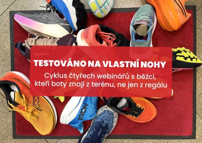 Zveme tě na webináře o běžeckém vybavení pořádané Běž.cz — od základů výběru bot až po specializované tipy pro trail, zimu...